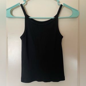 Brandy Melville Black Cropped Tank Top